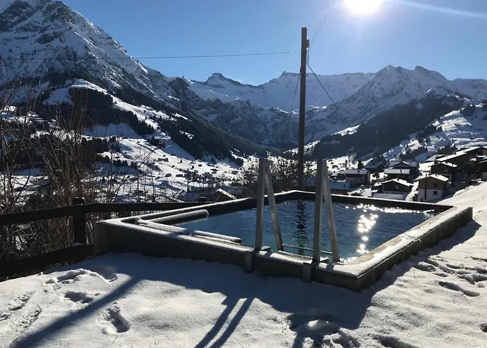 Sonnenheim Mit Atemberaubender Aussicht * Adelboden